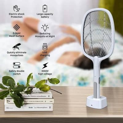 Hopes H-825 Mosquito Killer Racket – 1200mAh with Type-C Charging |