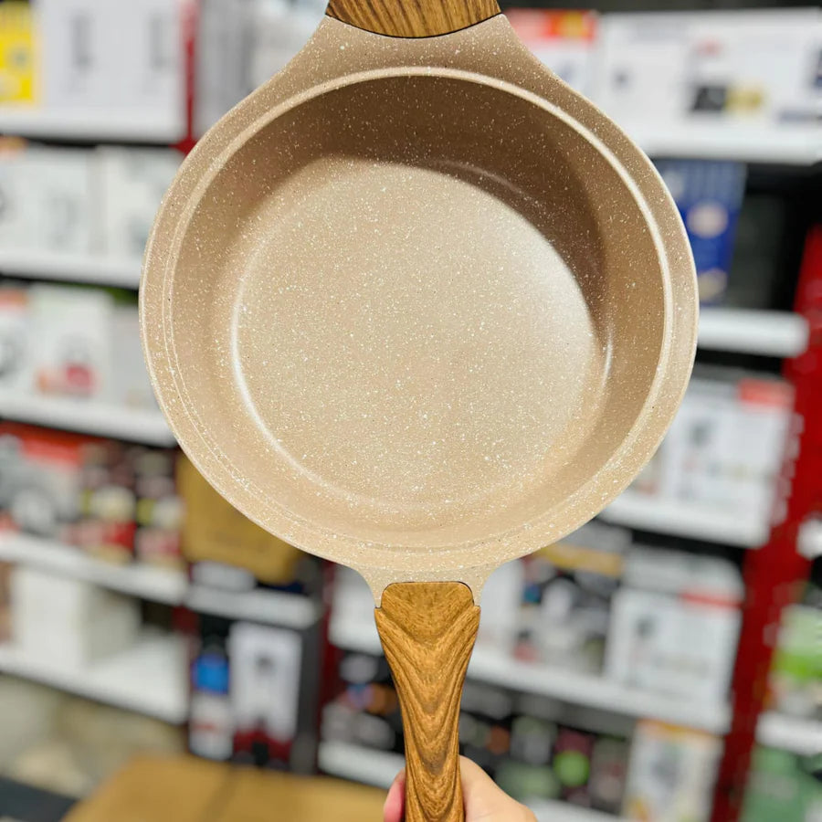 Granite 28cm Diamond Deep Fry Pan – Durable Non-Stick Cookware | AwamiImport.com