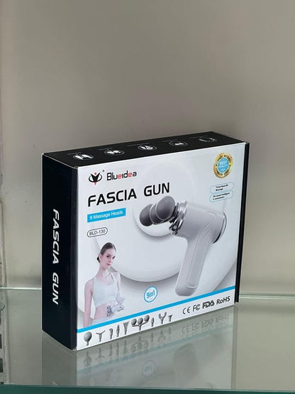 Fascia Gun 9-in-1 Deep Tissue Massage Gun – Powerful Muscle Recovery Device BLD-780