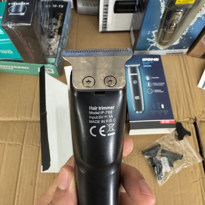 IPONE Rechargeable Trimmer – Digital Display | 90 Min Cordless Power | IP-789