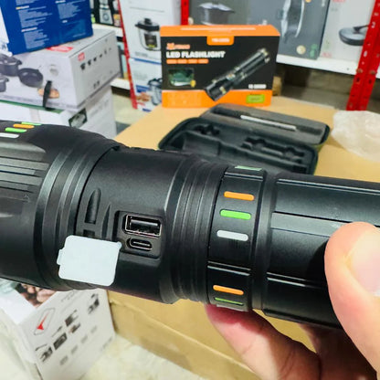 Yemao High Power LED Flashlight – Ultra-Bright & Long-Range Torch | AwamiImport.com