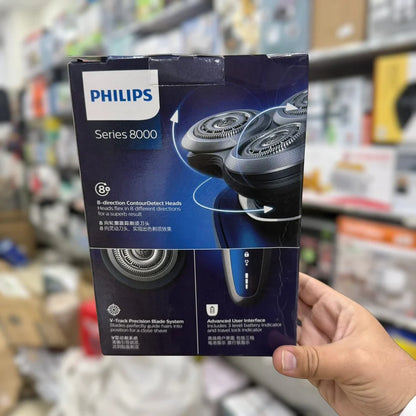 Philips Series 800 S8980 Shaving Kit – Premium Electric Shaver for a Smooth, Comfortable Shave