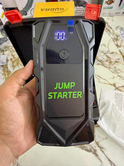 2000A Peak Car Jump Starter & Power Bank with LED Light