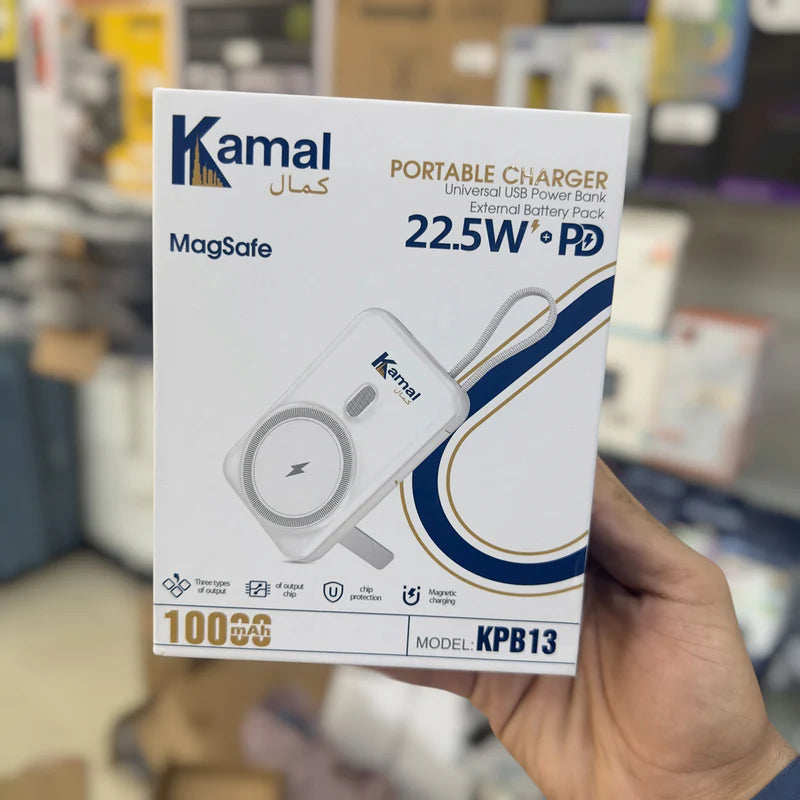 Kamal 10000mAh Wireless Power Bank KPB13 –  | AwamiImport.com