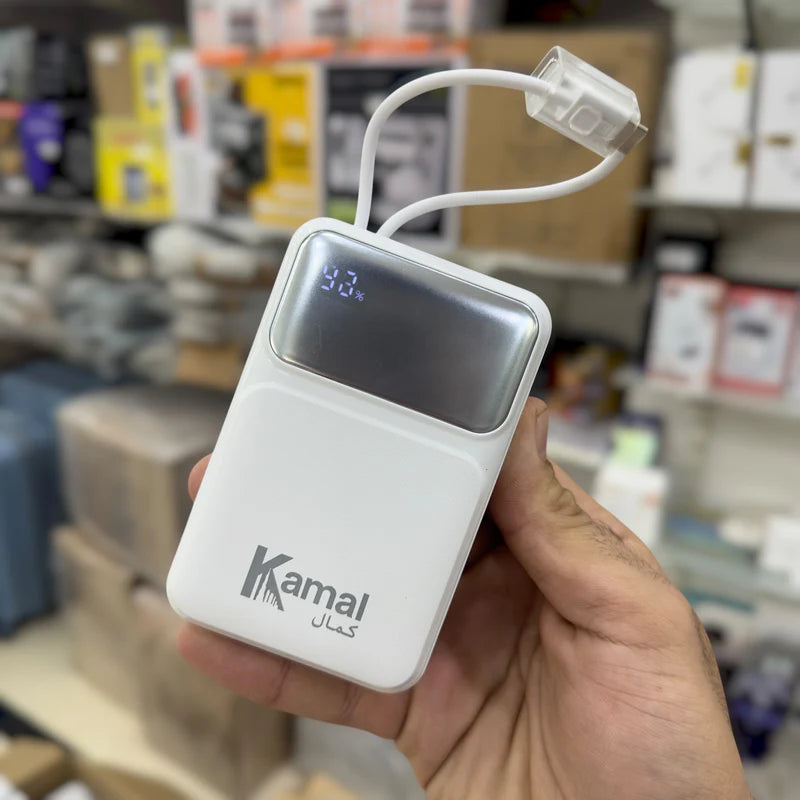 Kamal 30000mAh High Capacity Power Bank KPB3001 – Long Backup Fast Charging |