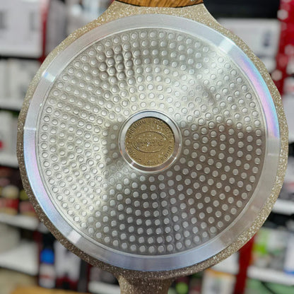 Granite 28cm Diamond Deep Fry Pan – Durable Non-Stick Cookware | AwamiImport.com