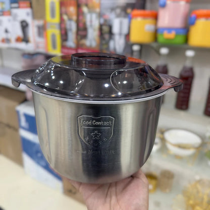 Super Crest SCT-2014 5L Food Chopper – 1500W Heavy Duty Electric Grinder