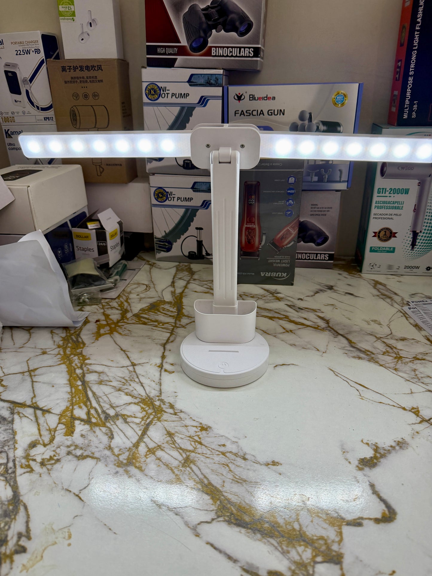 Multifunctional Reading Lamp C81 – Rechargeable LED Study Lamp (4–5 Hours Battery Backup)