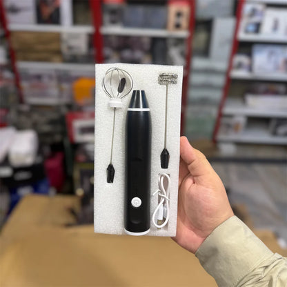 Rechargeable Milk Frother with Speed Control | AwamiImport.com