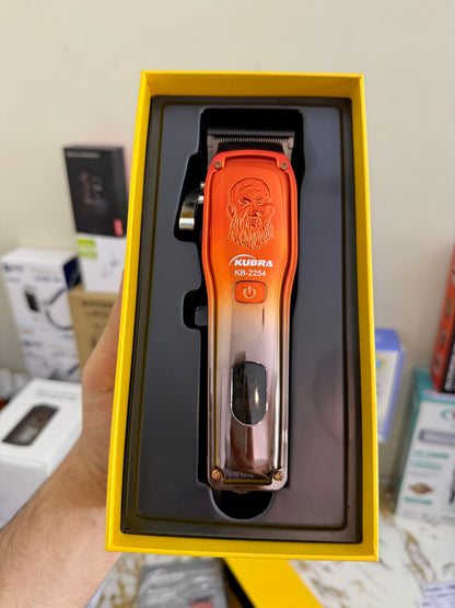 Kubra KB-2254 Hair Clipper – LED Display Professional Trimmer | AwamiImport.com