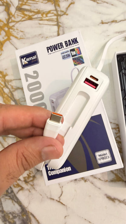 Kamal 88W Digital Super Fast Charging Power Bank|20000 MAH KPB-023 | made in Dubai 🇦🇪