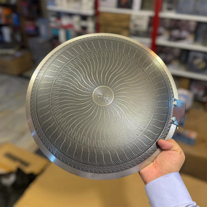 Foldable Handle Honeycomb Laser Coated Tawa – Premium Non-Stick Cookware | AwamiImport.com