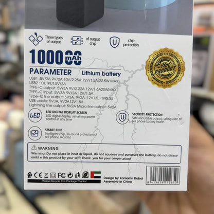 Kamal 100,000mAh AWM Power Bank KPB1100 – Extreme Backup Fast Charging |