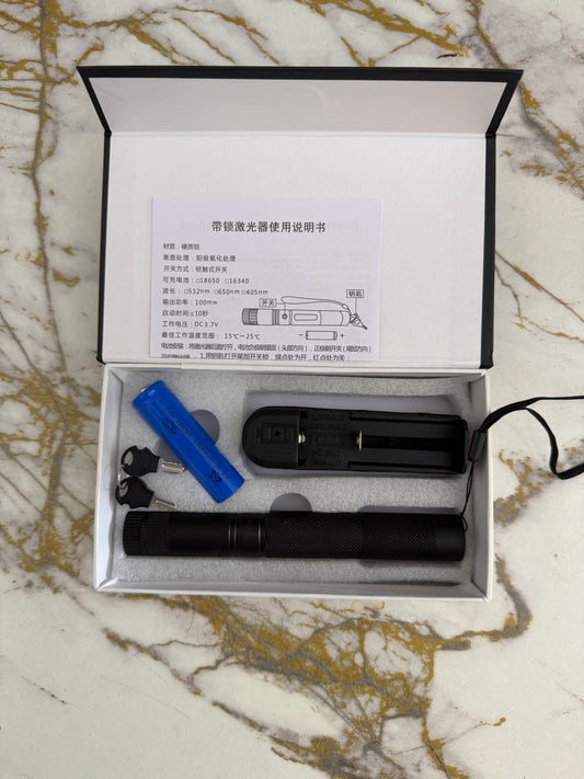 🔥 4KM+ Rechargeable Green Laser Pointer – Ultra Powerful Long-Range Beam | AwamiImport.com