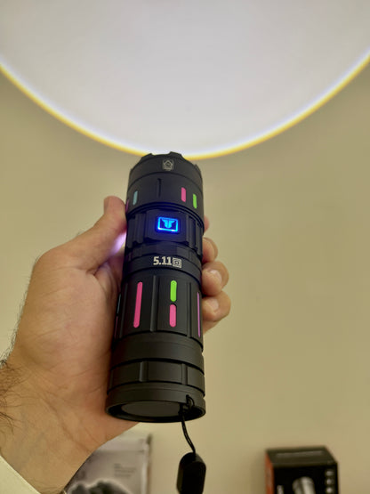 Imported USA 5.11 Long Range Torch – 5 Hours Backup High Power Flashlight