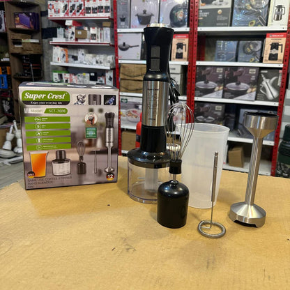 Super Crest 5 in 1 Hand Blender Set SCT-7008| AwamiImport.com