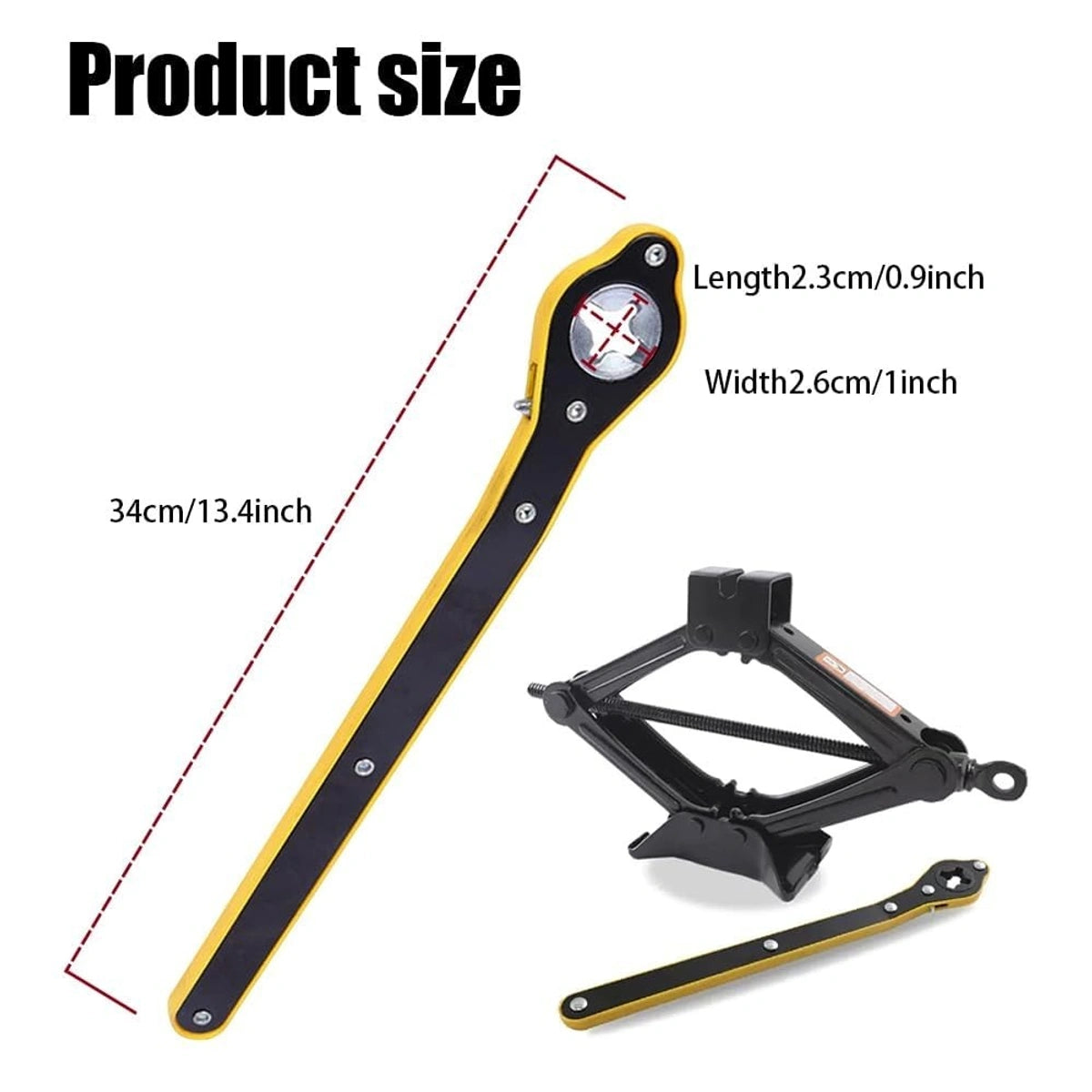 Imported Universal Car Jack Wrench