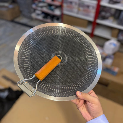 Foldable Handle Honeycomb Laser Coated Tawa – Premium Non-Stick Cookware | AwamiImport.com