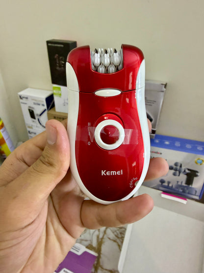 3-in-1 Portable Ladies Epilator & Shaver KM519A – Painless Hair Removal |