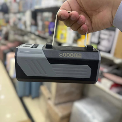 80000mAh Camping Power Bank KPB87 – Fast Charging with LED Light | AwamiImport.com