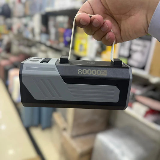 80000mAh Camping Power Bank KPB87 – Fast Charging with LED Light | AwamiImport.com