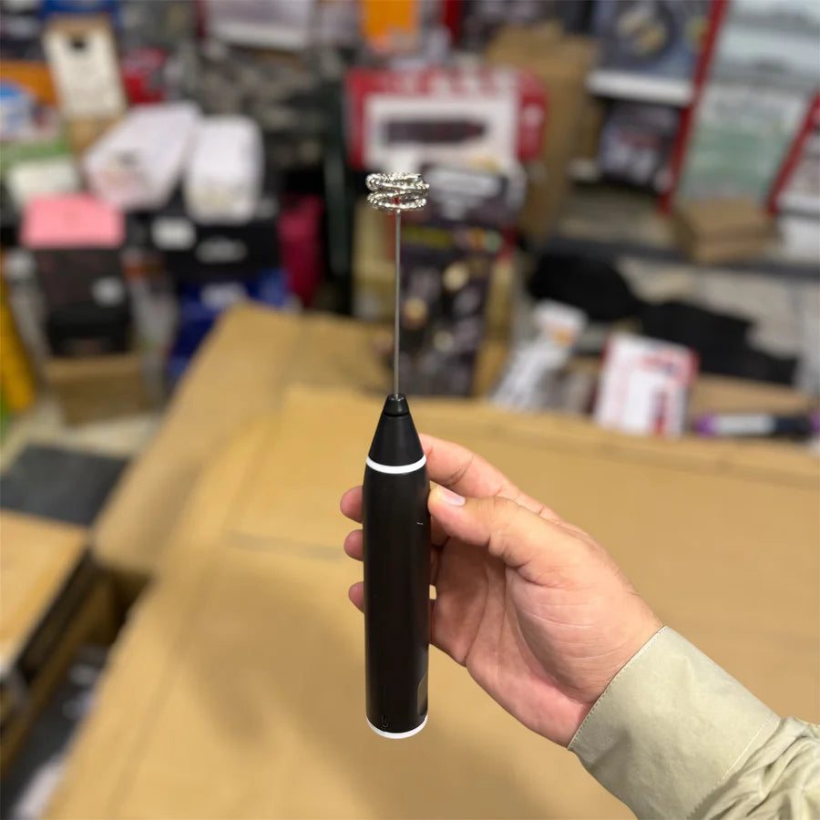Rechargeable Milk Frother with Speed Control | AwamiImport.com
