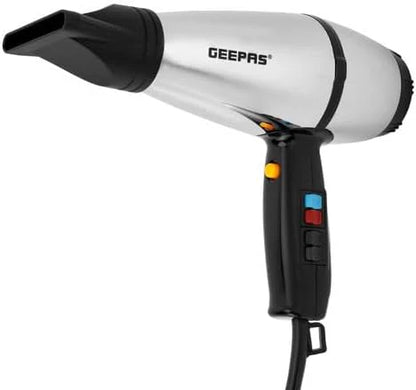 Geepas 2000W Hair Dryer – Powerful Salon & Home Styling Tool | AwamiImport.com
