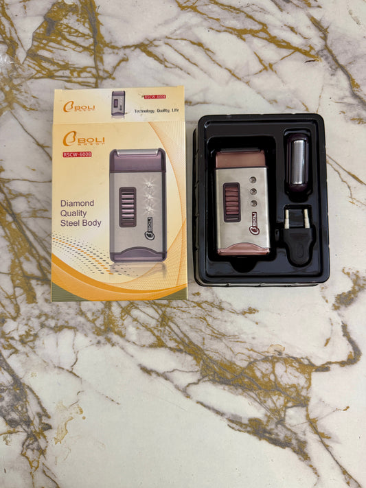 Boli RSCW-6008 Diamond Steel Razor & Shaver |AwamiImport.com