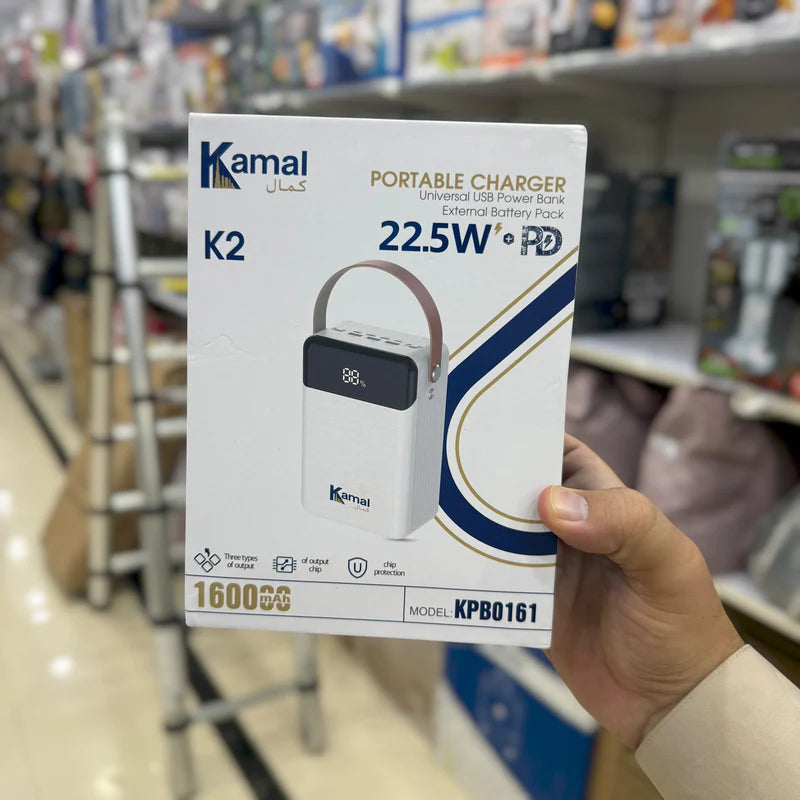 Kamal 1.6 Lac mAh Family Power Bank – Portable Power Station |AwamiImport.com
