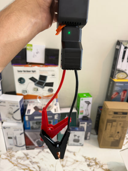 3-in-1 1000A Tyre inflator 36 psi+ Car Jump Starter + power bank  – 12V Battery Booster & 60W Power Bank | AwamiImport.com
