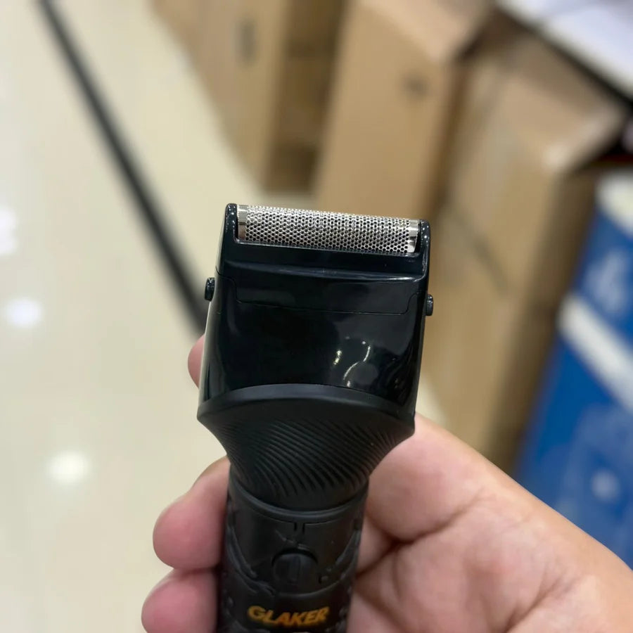 Glaker 17-in-1 Beard Trimmer & Grooming Kit for Men – Cordless Hair Clipper, Electric Razor, Nose & Ear Hair Trimmer | JM-700UU-6
