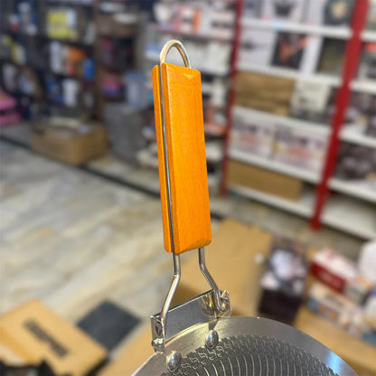 Foldable Handle Honeycomb Laser Coated Tawa – Premium Non-Stick Cookware | AwamiImport.com