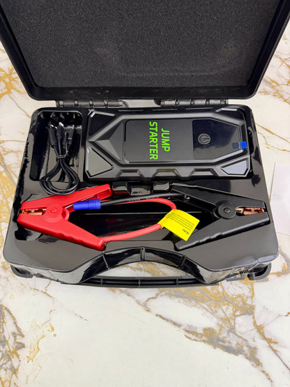 2000A Peak Car Jump Starter & Power Bank with LED Light
