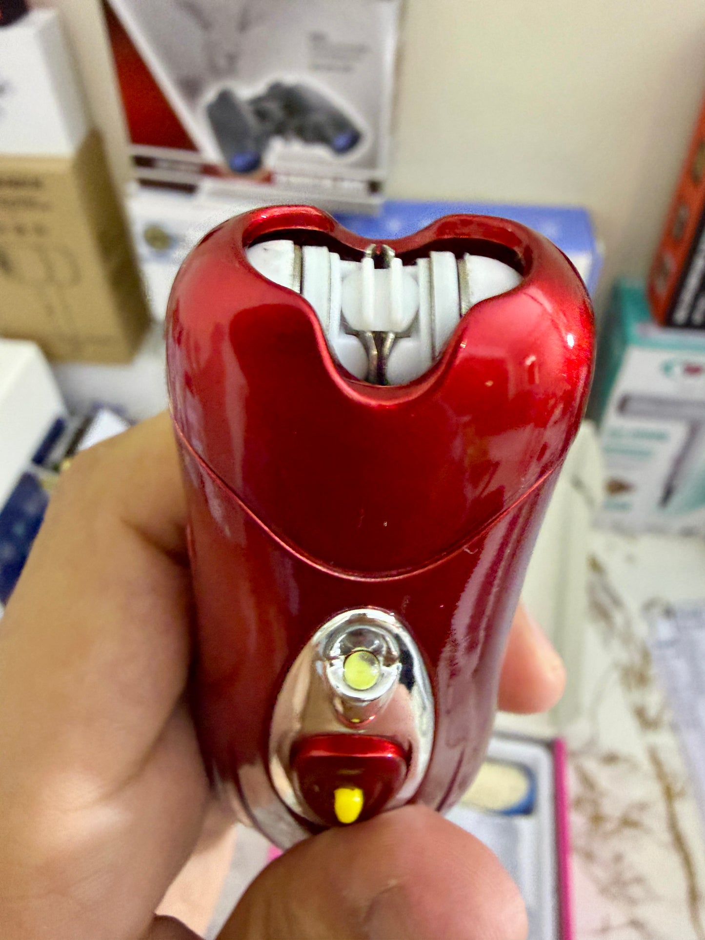 3-in-1 Portable Ladies Epilator & Shaver KM519A – Painless Hair Removal |