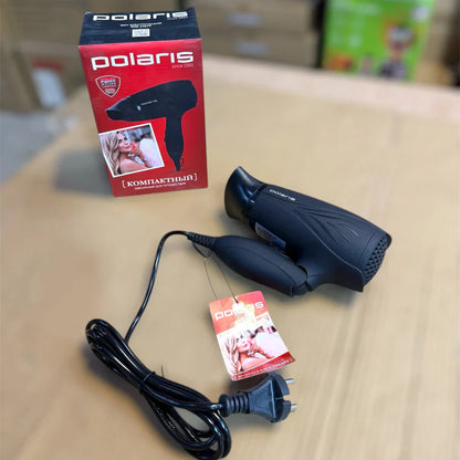 Polaris Switzerland Foldable Hair Dryer – Compact, Powerful & Travel-Friendly | AwamiImport.com