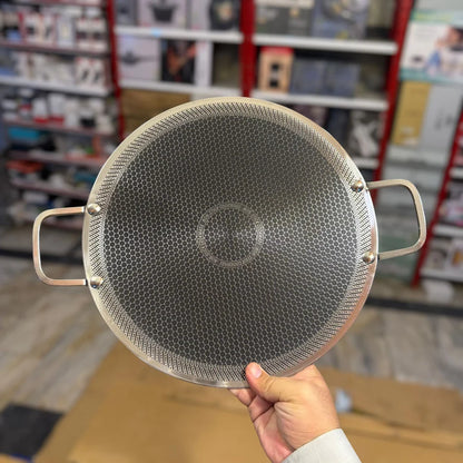 Laser Coated Honeycomb Tawa Premium Cookware | AwamiImport.com