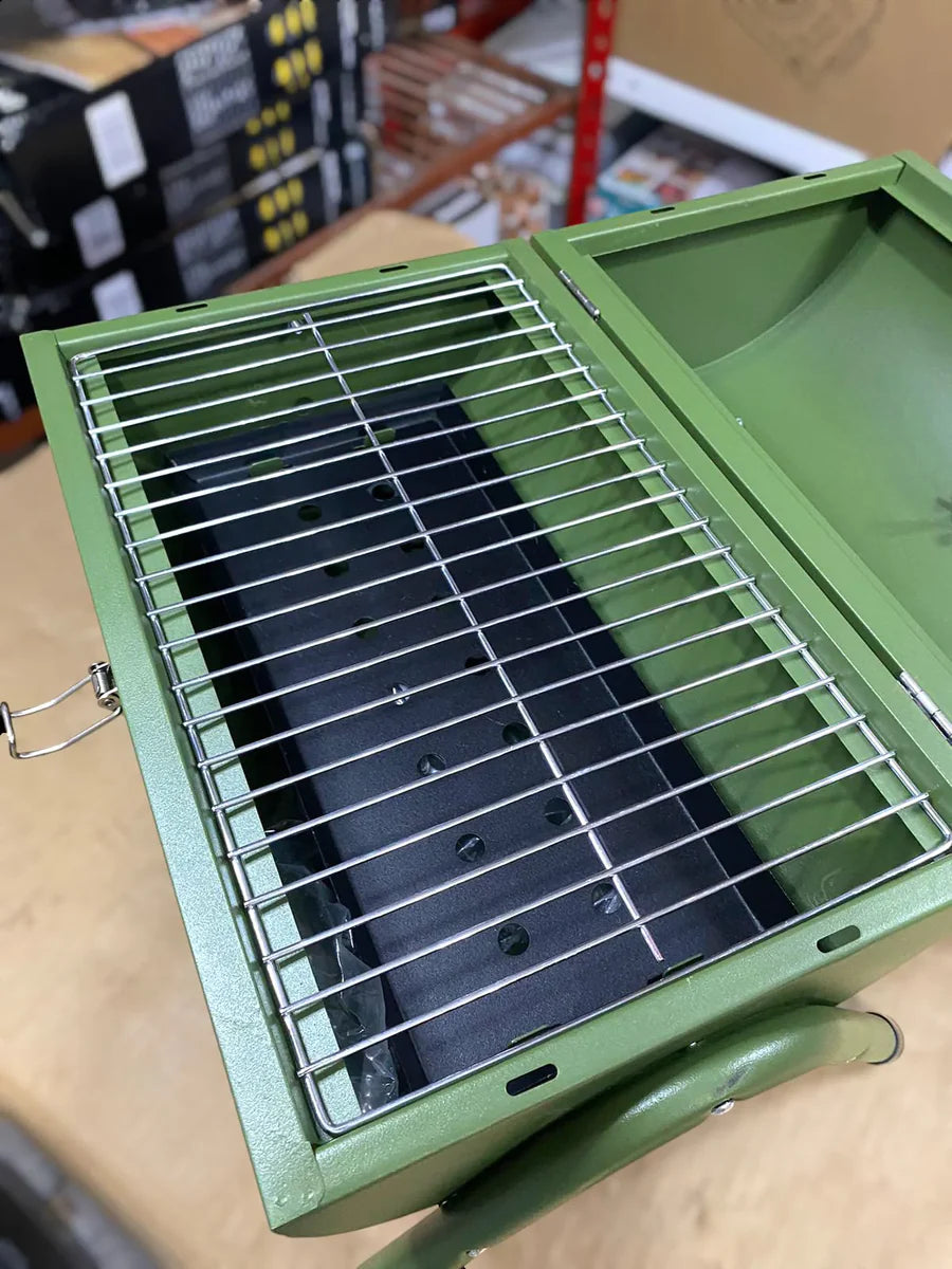 Charcoal BBQ Grill with Chimney – Portable & Smokeless Grilling | AwamiImport.com