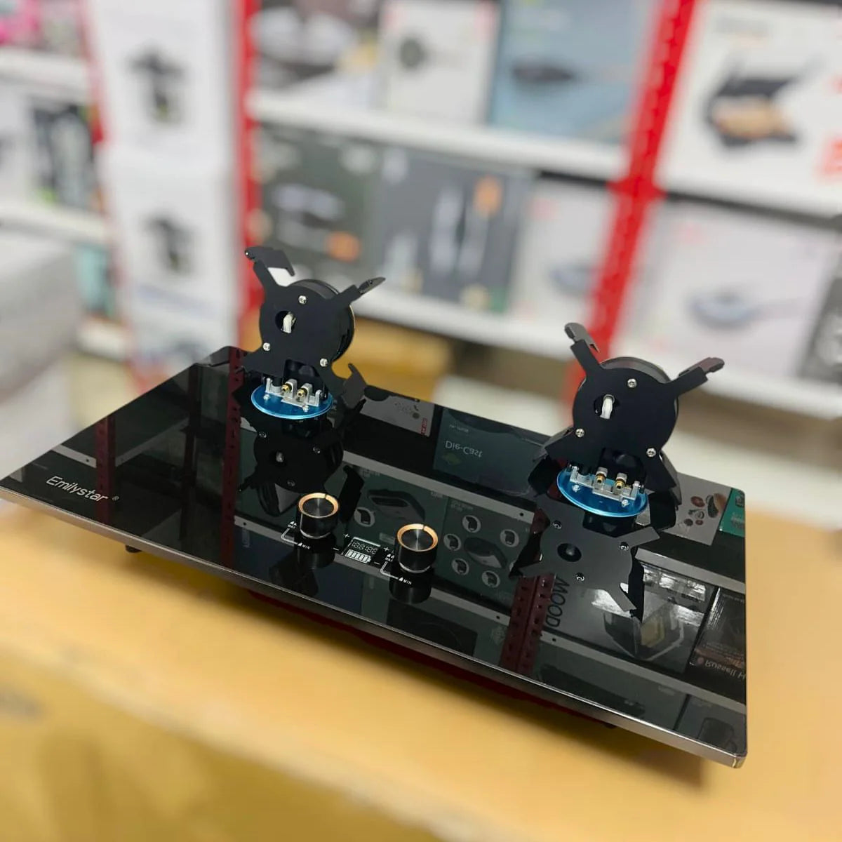 Emilystar Household Gas Stove CPK011 – Double Burner | AwamiImport.com