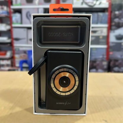 Magnetic Wireless 20000mAh Kamal Power Bank K25 – Fast & Smart Charging | AwamiImport.com