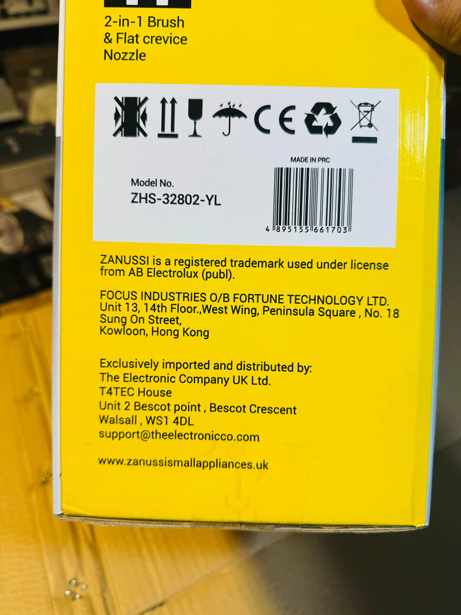 Zanussi Airwave Cordless Vacuum Cleaner – Powerful Rechargeable Stick Cleaner | AwamiImport.com