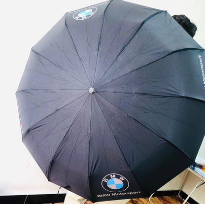 BMW Foldable Umbrella – Premium Windproof Design | AwamiImport.com