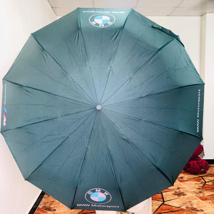 BMW Foldable Umbrella – Premium Windproof Design | AwamiImport.com