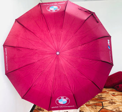 BMW Foldable Umbrella – Premium Windproof Design | AwamiImport.com