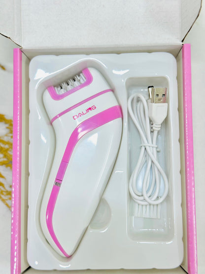 Daling DL-6015 Women Epilator & Lady Shaver Rechargeable | AwamiImport.com