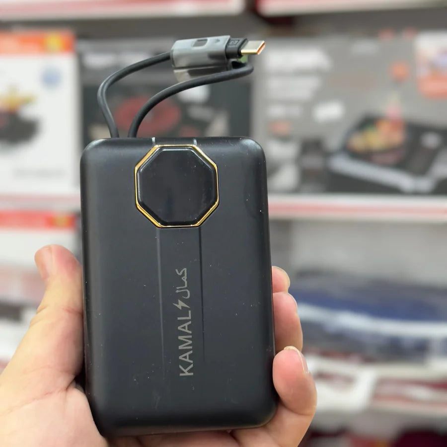Kamal 30000mAh Compact Power Bank KPB038 – High Capacity Portable Backup | MADE IN DUBAI
