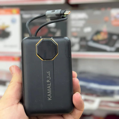 Kamal 30000mAh Compact Power Bank KPB038 – High Capacity Portable Backup | MADE IN DUBAI