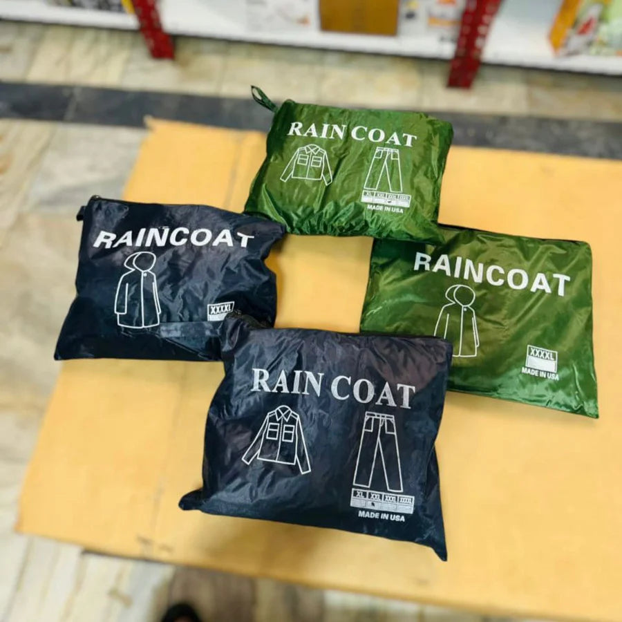 Made in USA Rain Coat – Waterproof, Durable & Lightweight | AwamiImport.com