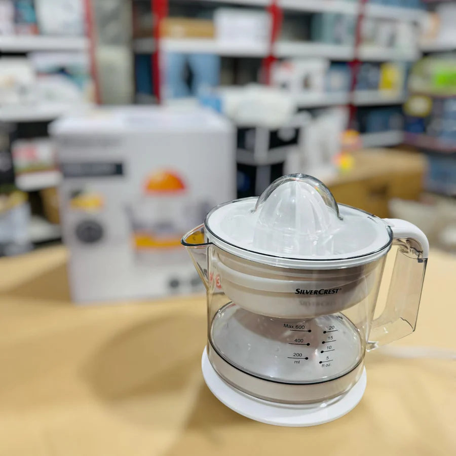 Silver Crest Electric Citrus Juicer – Fresh Juice in Seconds | AwamiImport.com