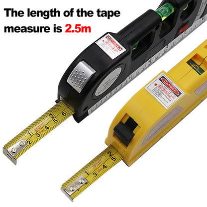 8-in-1 Laser Level Measure with Steel Tape – Multipurpose Measuring Tool with Laser & Scale |