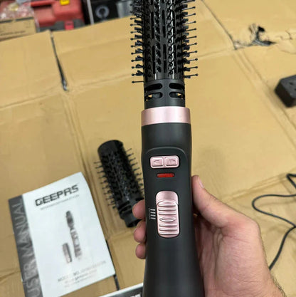 Geepas 2-in-1 Hot Hair Styler 86000 – Dryer & Volumizer for Salon Results | AwamiImport.com